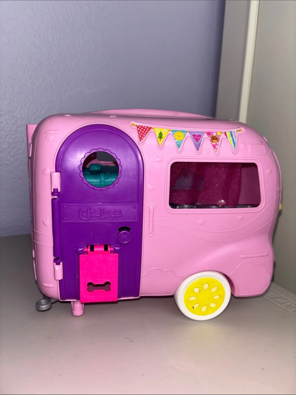 Pink & Purple Play Camper Toy for Kids